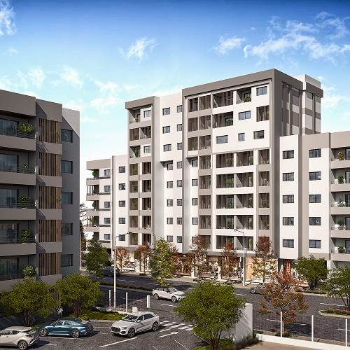 Résidence Les Sources à Oulfa Casablanca – Extérieur, photo 2