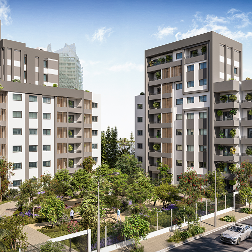 Résidence Les Sources à Oulfa Casablanca – Extérieur, photo 3