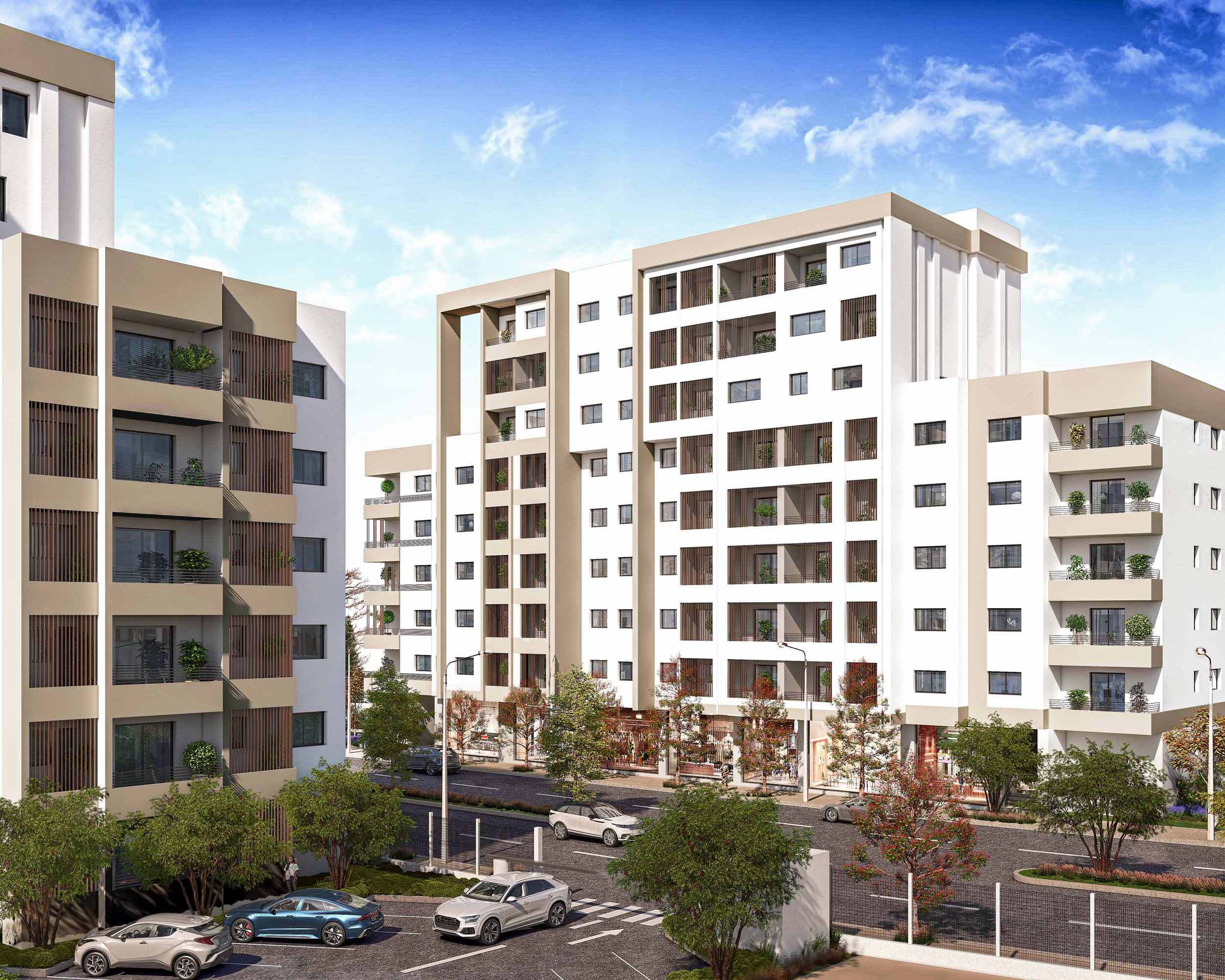 Résidence Les Sources à Oulfa Casablanca – Extérieur, photo 2